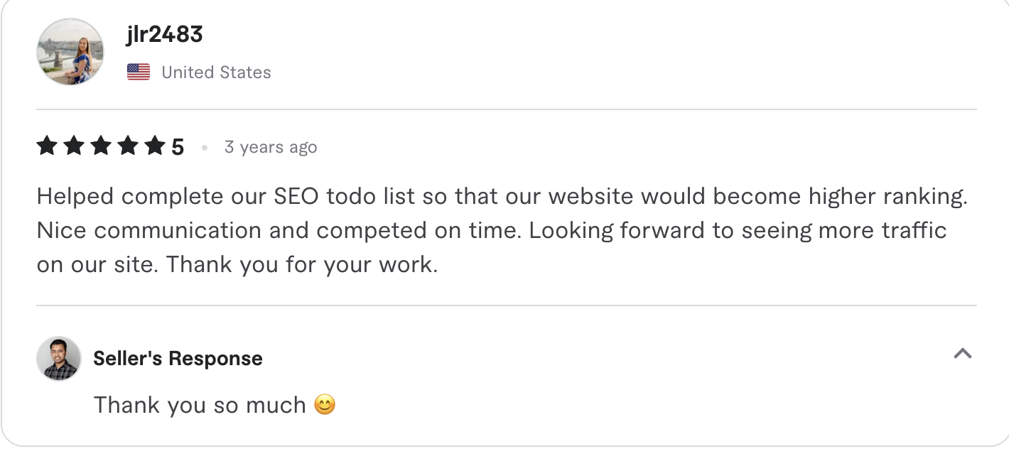 Fiverr review screenshot 27
