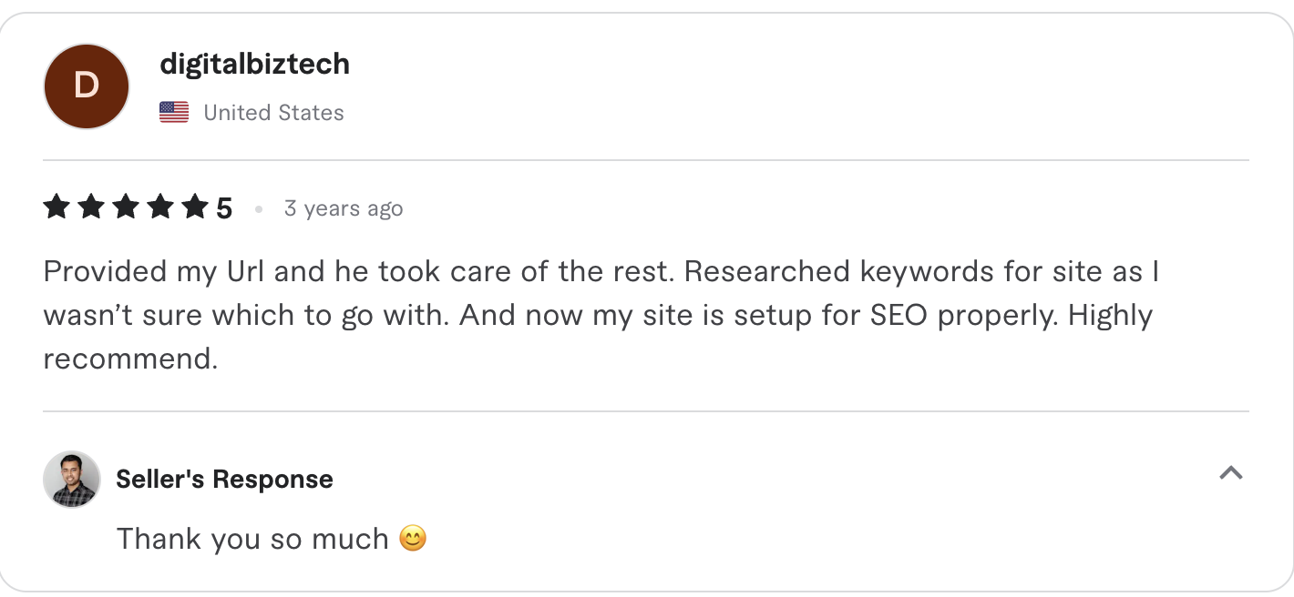 Fiverr review screenshot 33